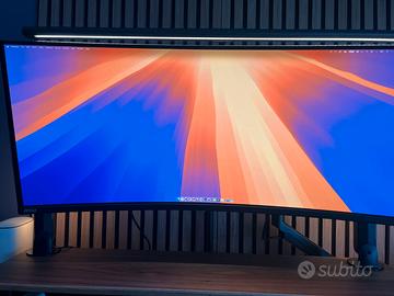 MSI MAG 341CQP 34'' QD-OLED Monitor Gaming Curvo