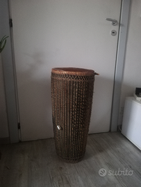 Bongo djembé da 30 cm, in pelle di capra,