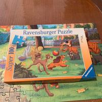 Puzzle 100pz lilli e il vagabondo