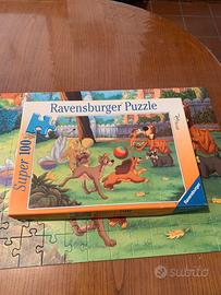 Puzzle 100pz lilli e il vagabondo