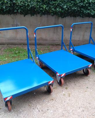 Carrello industriale per carpenteria 