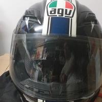 Casco AGV taglia 51 52  XXS in FIBRA con visierina