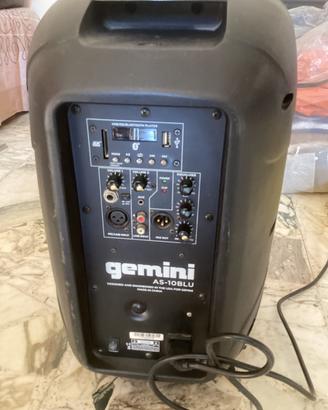 Cassa attiva amplificata gemini