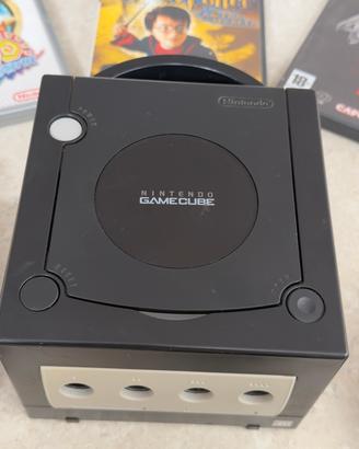 Nintendo gamecube nero + 3 giochi + memory card