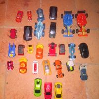 lotto macchinine in plastica piccole e kinder 