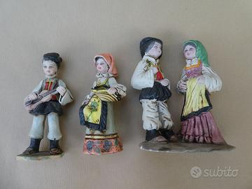 Statuine vintage di A. Massidda Cagliari