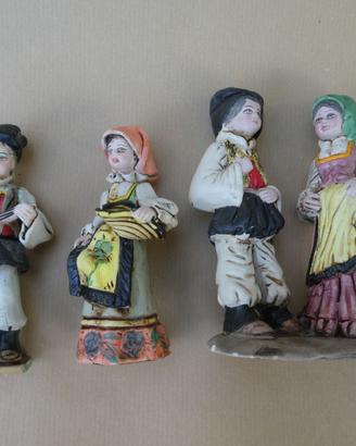 Statuine vintage di A. Massidda Cagliari