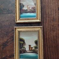 Due quadretti dipinti ..quasi gemelli