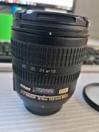 Nikon AF-S Nikkor 18/70mm. f3,5-4,5 G ED obiettivo