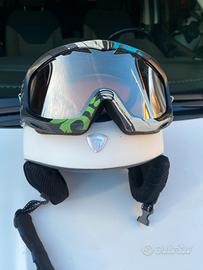 Casco sci Briko nuovo e occhiali Lange