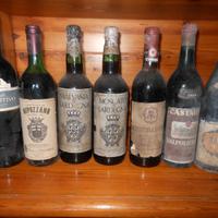 Vini Rossi Barolo Barbera Cirò Fontana fred. Corvo