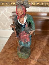 Pastore in terracotta