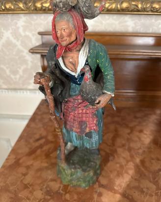 Pastore in terracotta