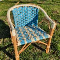 Sedia in vimini per bambini 