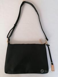 Borsa a busta tracolla nera Combipel misura cm. 20