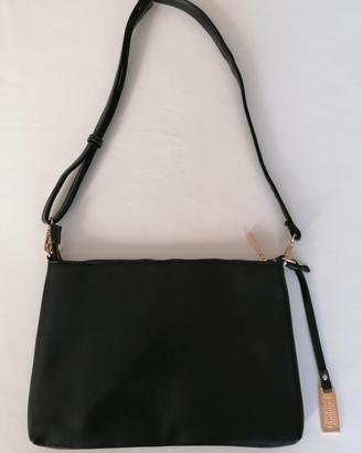 Borsa a busta tracolla nera Combipel misura cm. 20