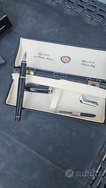 Penna stilografica Aurora  in oro massiccio 14 kt