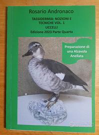 Tassidermia Preparazione di una alzavola anellata