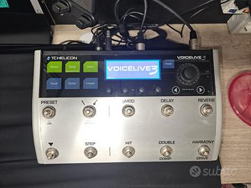Tc Helicon Voice live 3 processore vocale