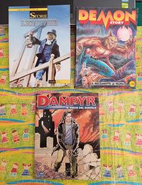 3 fumetti n.ri 1 : Dampyr, Le Storie , Demon Story