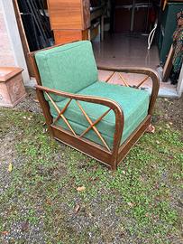 Poltrona letto Paolo Buffa anni 50