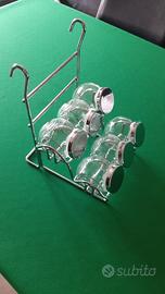 Portaspezie da appendere a barra cucina