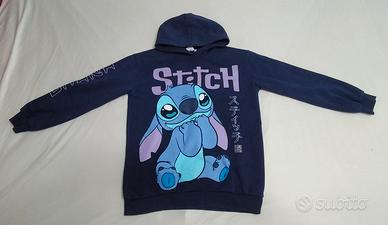 Felpa Disney Stitch Ragazza - Taglia 14 Anni Blu