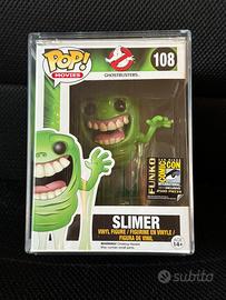 Funko Pop! Ghostbusters Slimer 108 Gitd Comic con