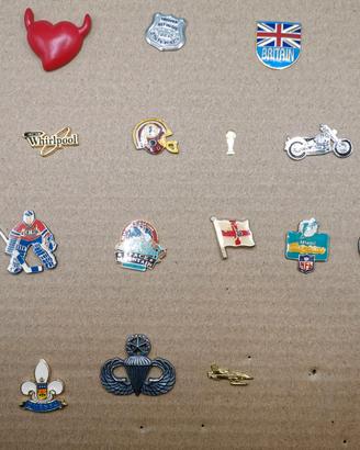 collezione pins