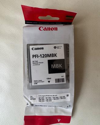 Canon PFI-120MBK cartuccia Nero Opaco