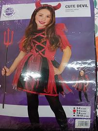 Vestito carnevale Diavoletta per bambina