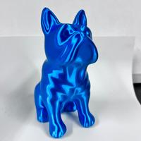 French bulldog statue