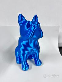 French bulldog statue