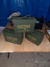 cassette metalliche militari