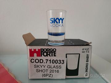 Bicchieri Skyy vodka
