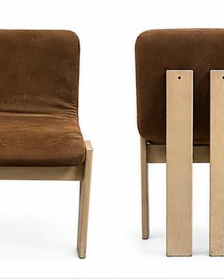 Set 5 sedie vintage anni ’70 design modernariato