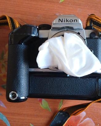 Nikon FM2 prima serie cromata + Motor Drive MD-11 