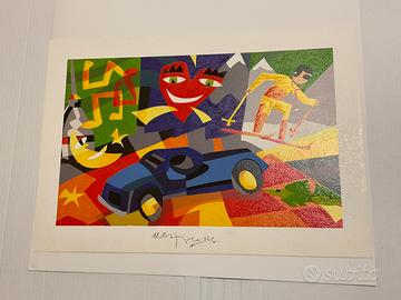 Serigrafia Ugo Nespolo