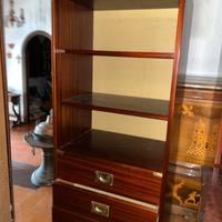 Libreria vintage in ciliegio, Stile Marina