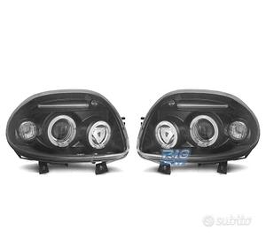 FARI RENAULT CLIO I 98-01 OCCHI ANGEL NERO