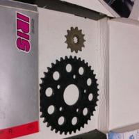 kit catena-corona-pignone aprilia red rose 50