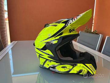 Casco Airoh Terminator 2.1 giallo fluo