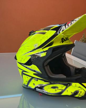 Casco Airoh Terminator 2.1 giallo fluo