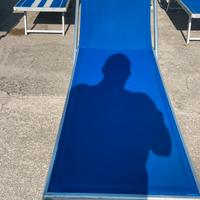 Lettini mare spiaggia giardino piscina