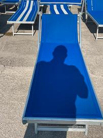 Lettini mare spiaggia giardino piscina