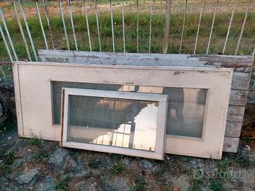 porta interna e anta di finestra