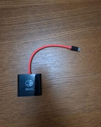 Dock station 3 in 1 portatile per Nintendo Switch