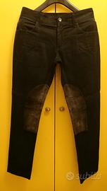 Pantalone uomo nero dolce gabbana taglia 48 cotone