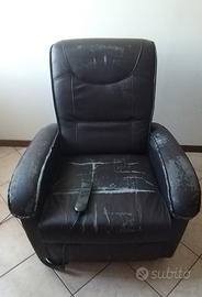 POLTRONA MOTORIZZATA RECLINABILE 