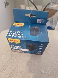 magnete per pulite vetro acquario sera